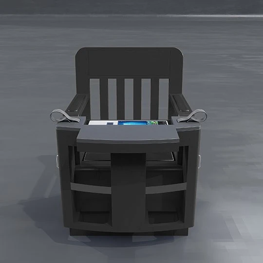 Intelligent Police Interrogation Chair with Real-time Physiological Monitoring (3)